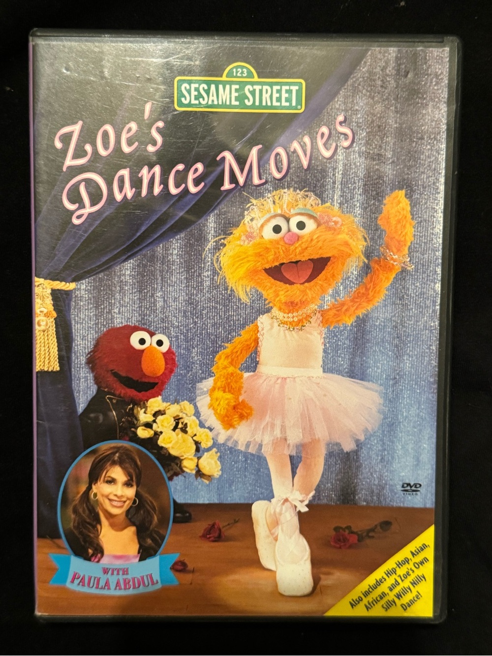 Sesame Street Zoe's Dance Moves DVD - Pink, Orange, Purple, Blue
